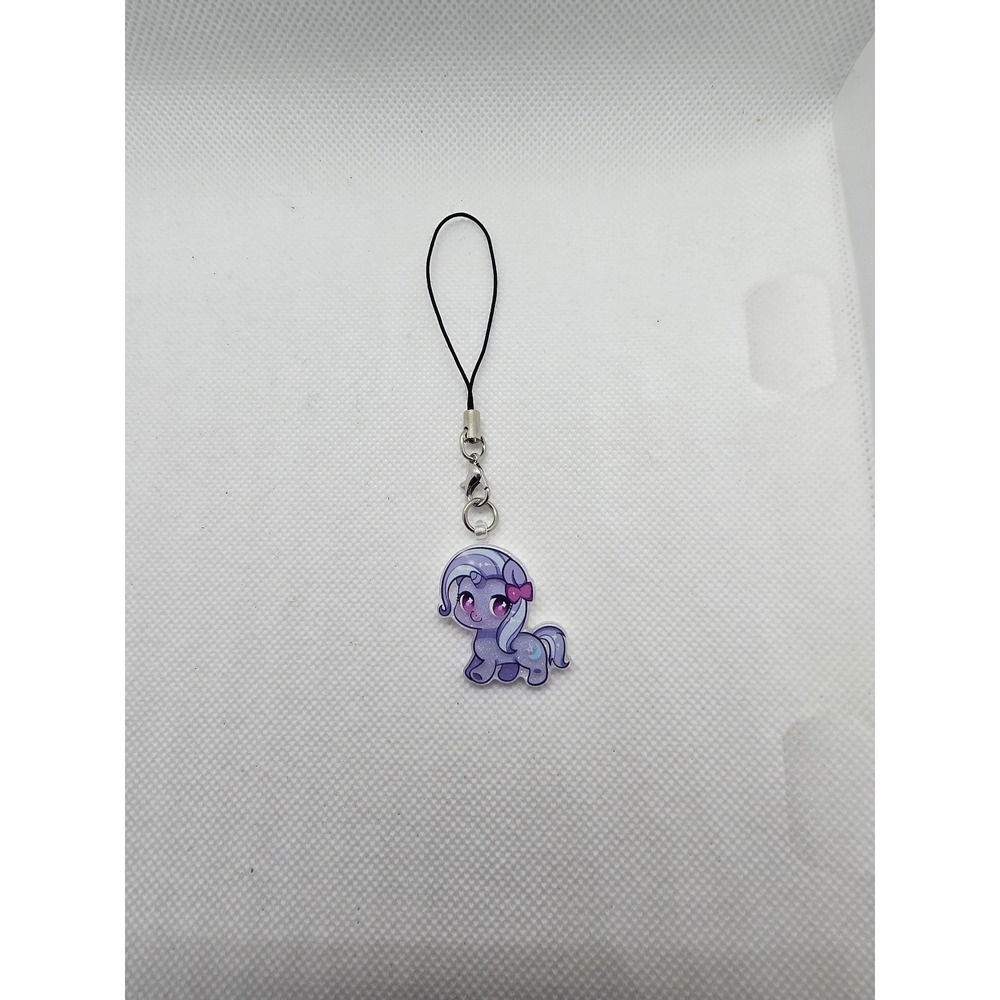 Trixie My Little Pony Inspired Phone Charms! Handmade!
Keychain